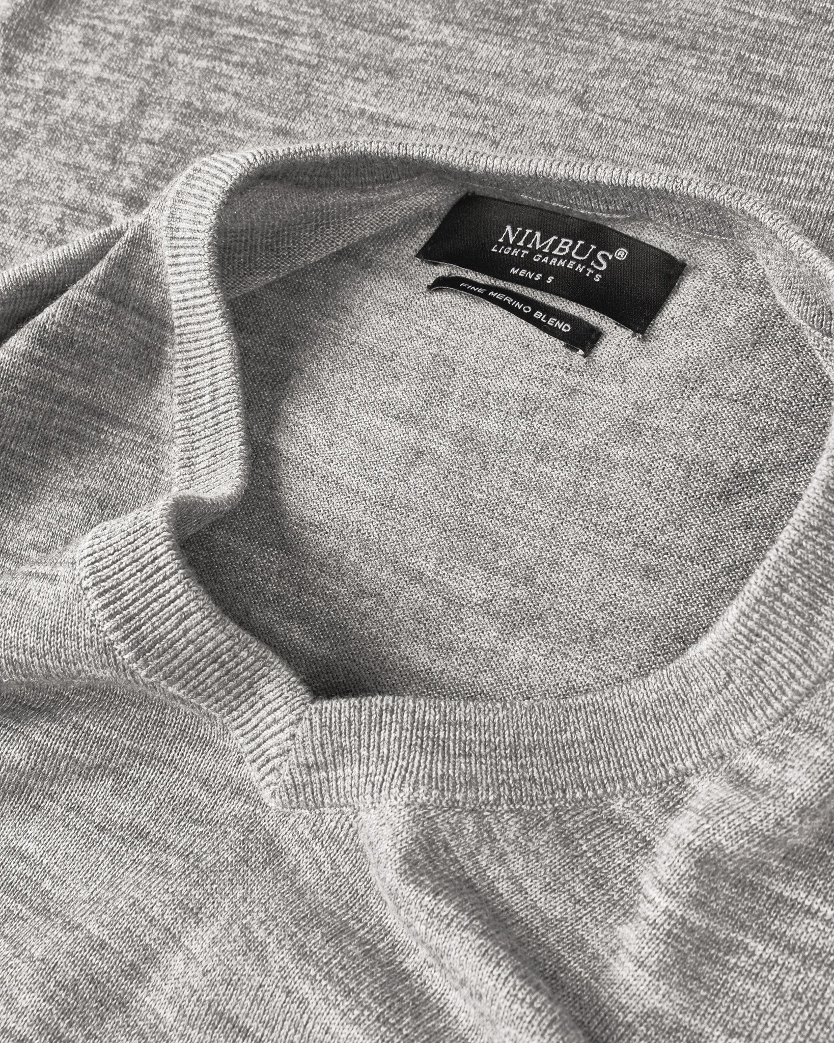 Ashbury Men Grey Melange Closeup 1