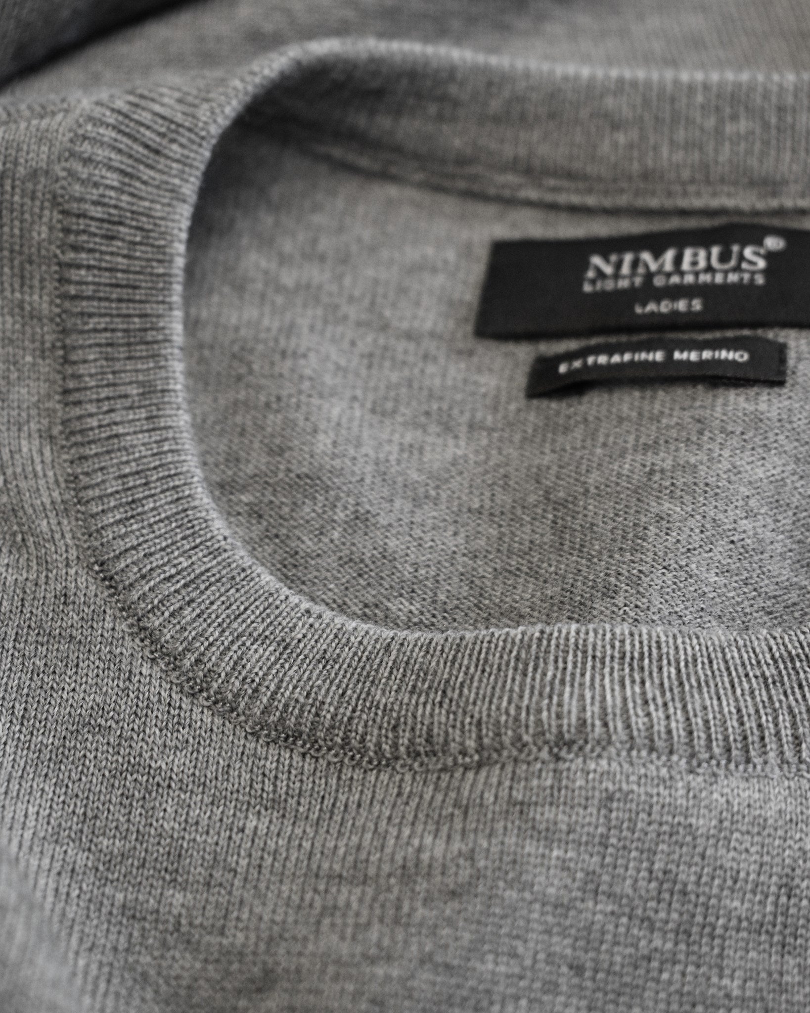 Beaufort Women Grey Melange Closeup 4