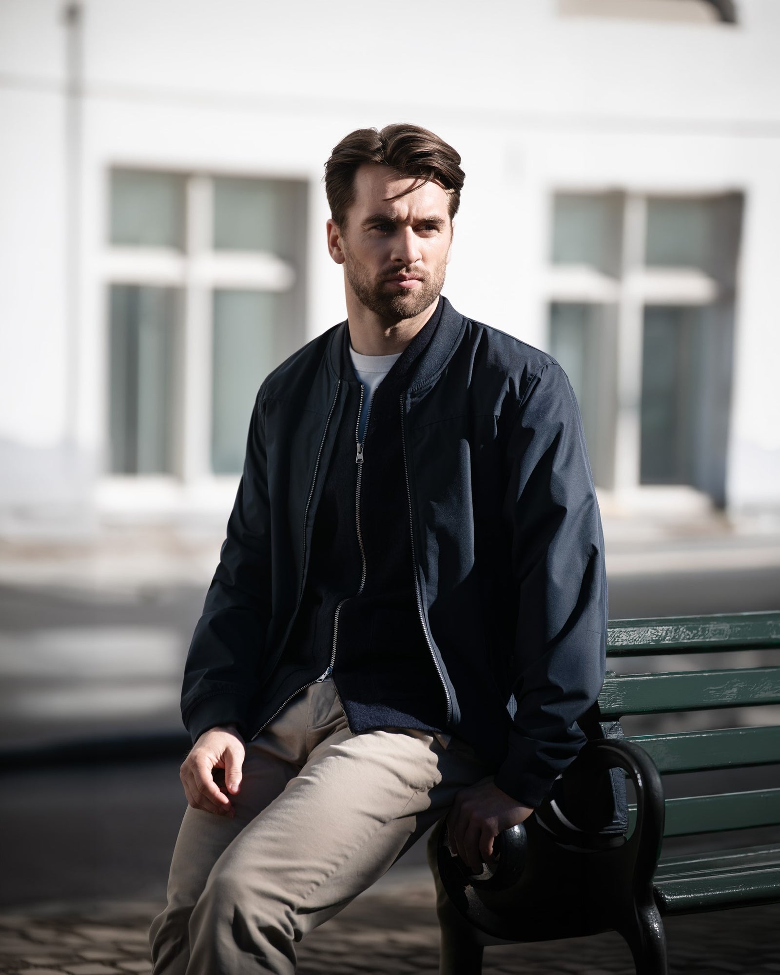 Bleecker Men Dark Navy Back
