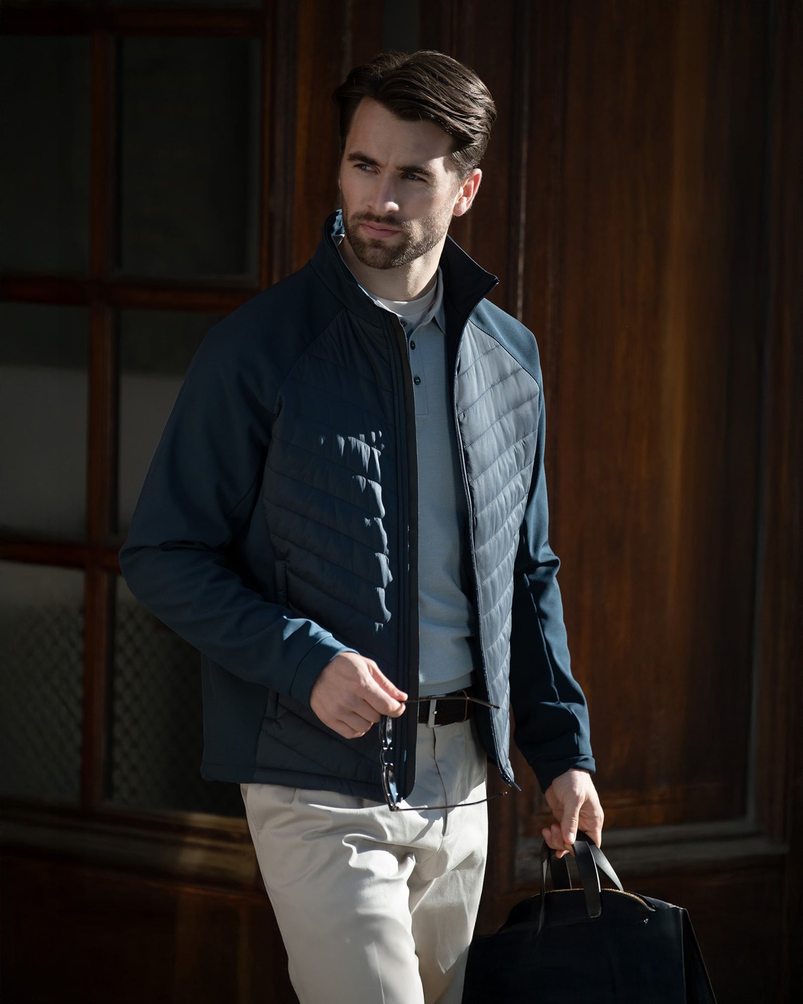 Bloomsdale Men Olive Back