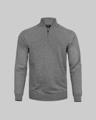 Brighton 1/4-Zip Men - Grey Melange