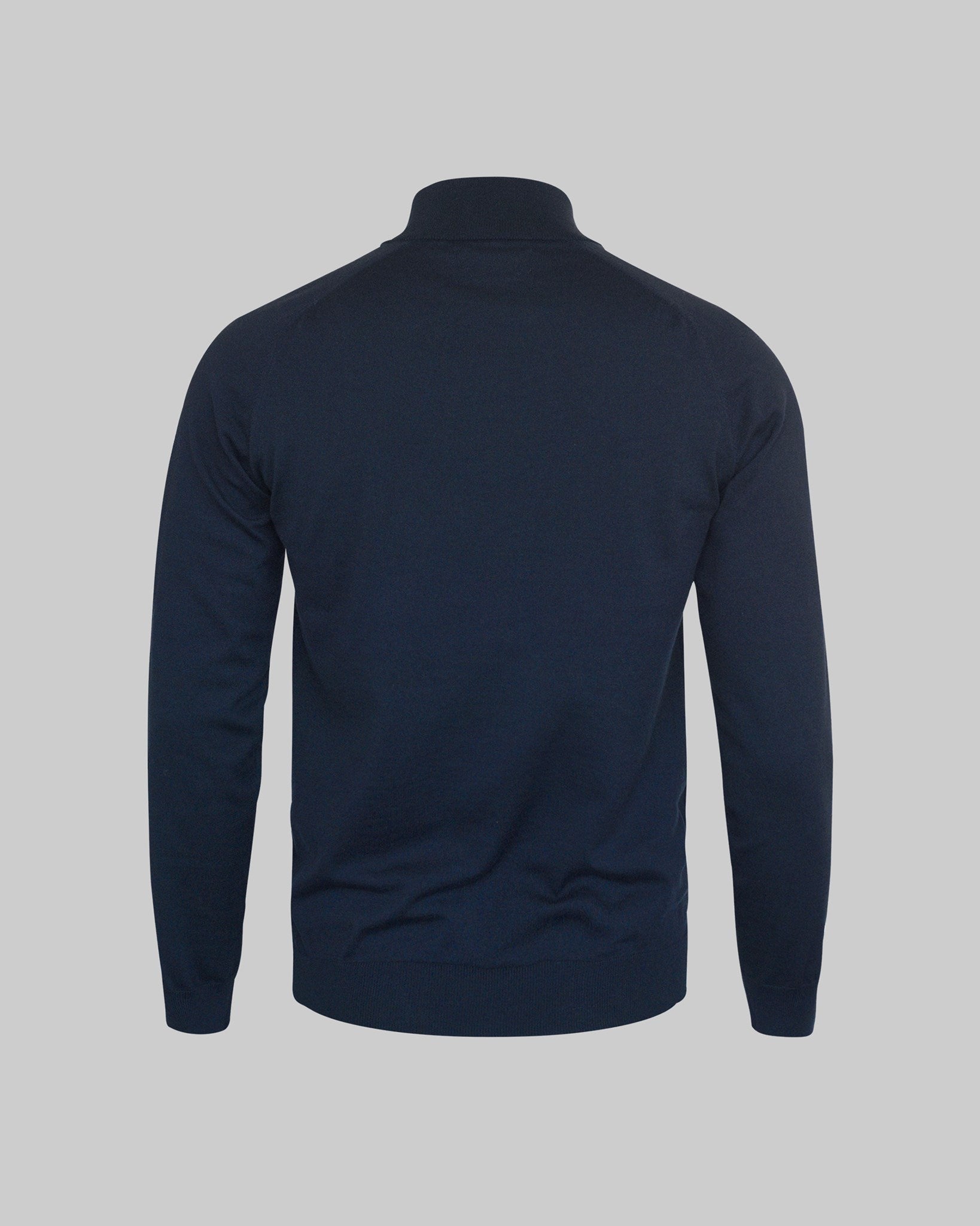 Brighton 1 4 Zip Men Navy Back