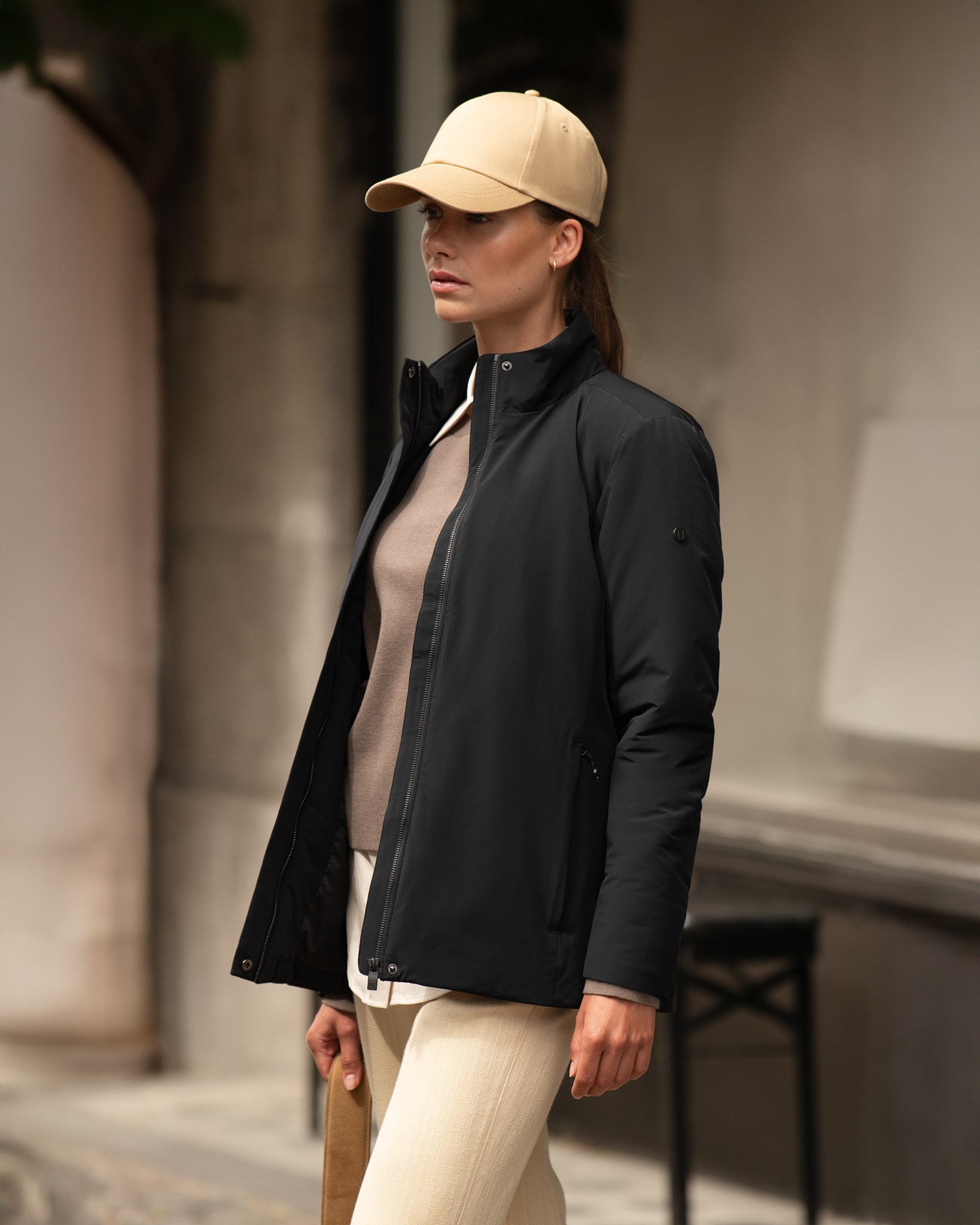 Eastlake Women Black AW24 Modelimage