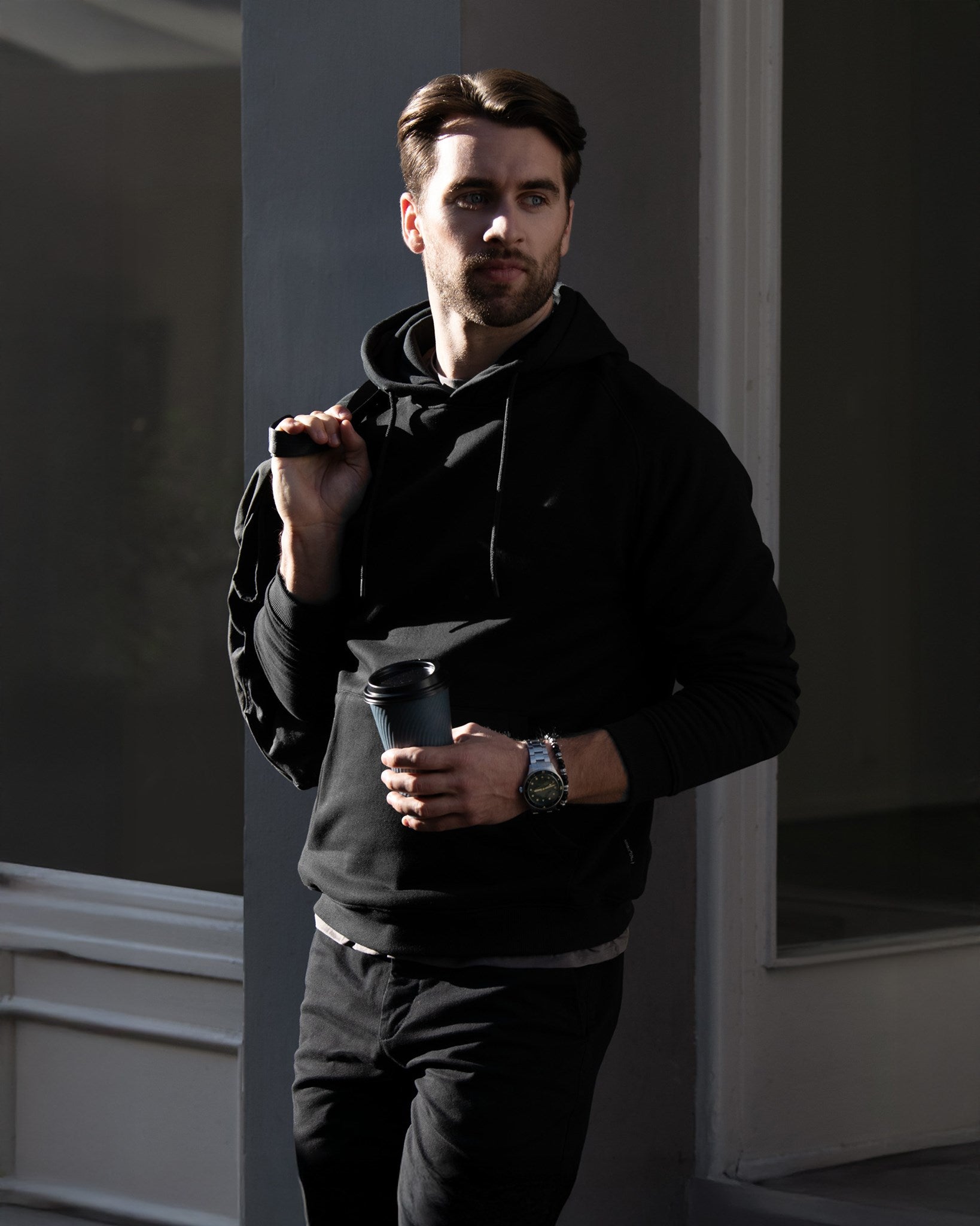 Fresno Men Black SS25 Modelimage