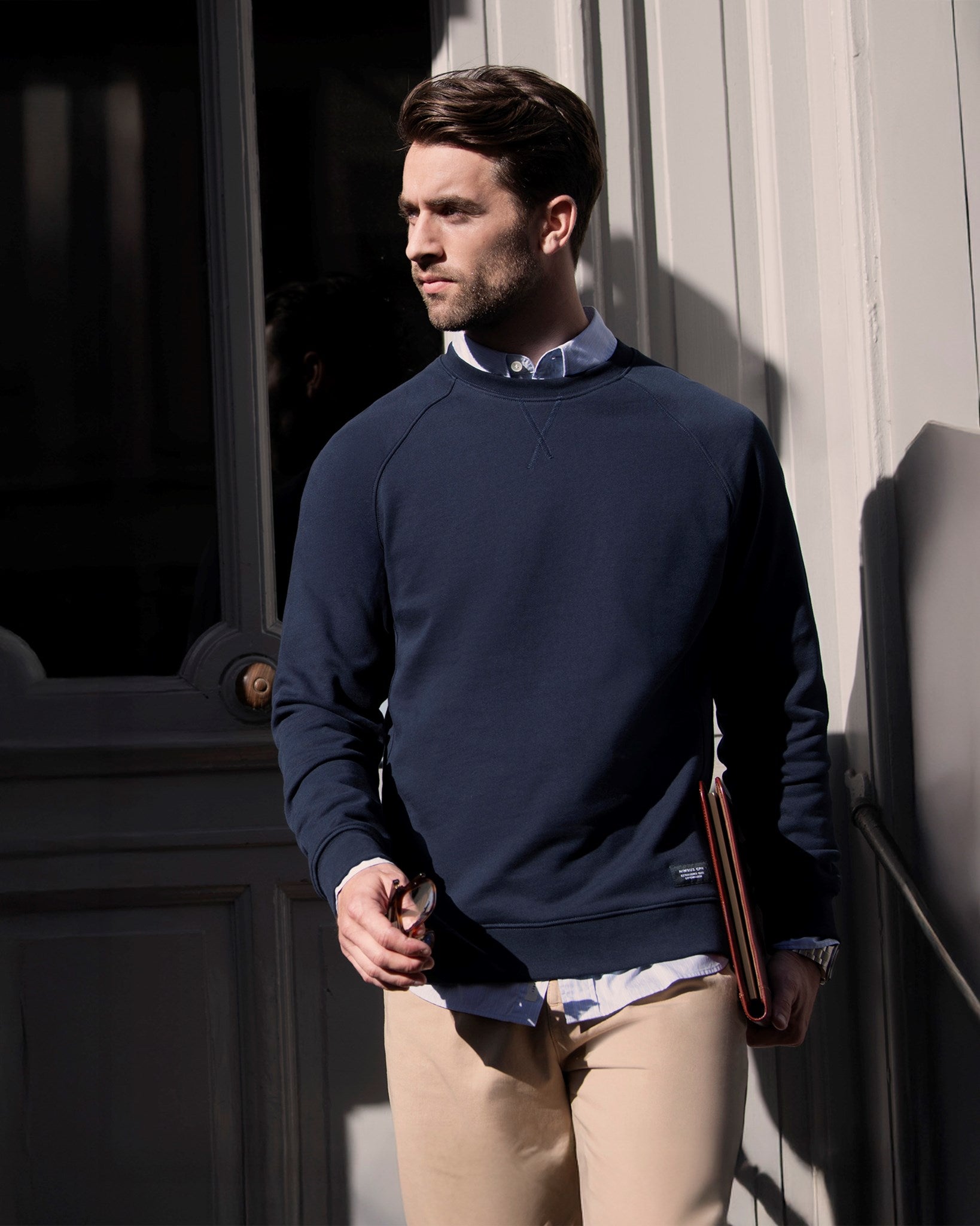 Georgetown Men Dark Navy SS26 Modelimage