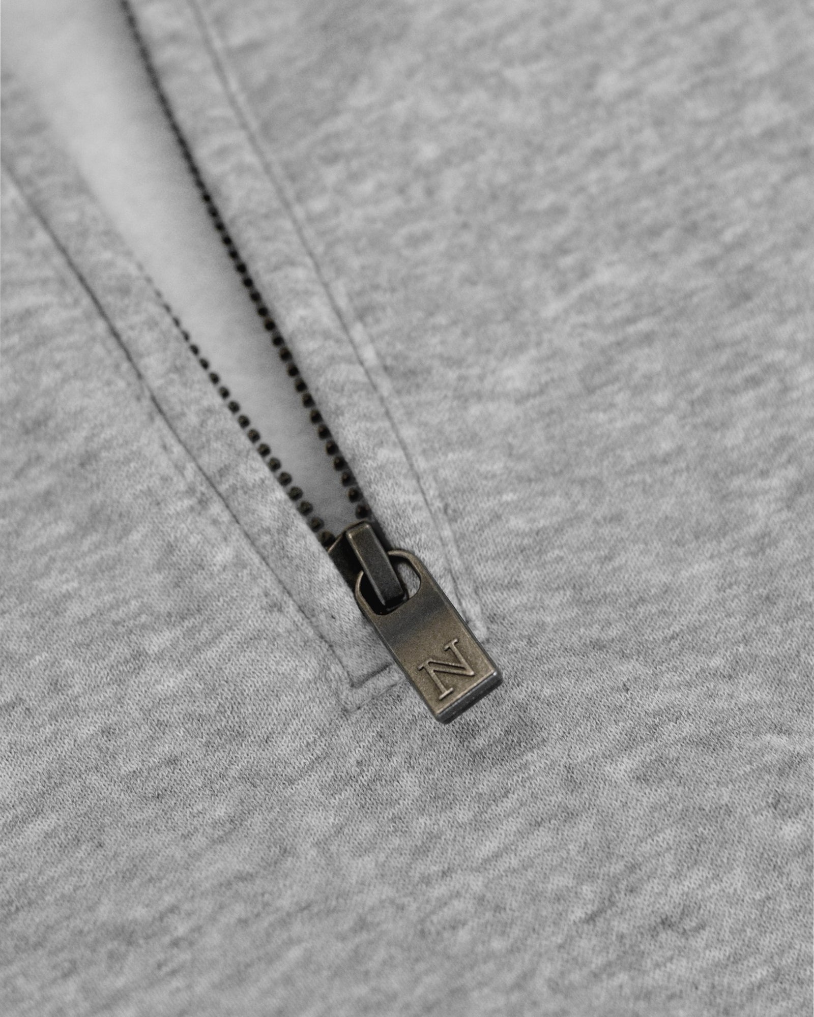 Glendale Unisex Grey Melange Back