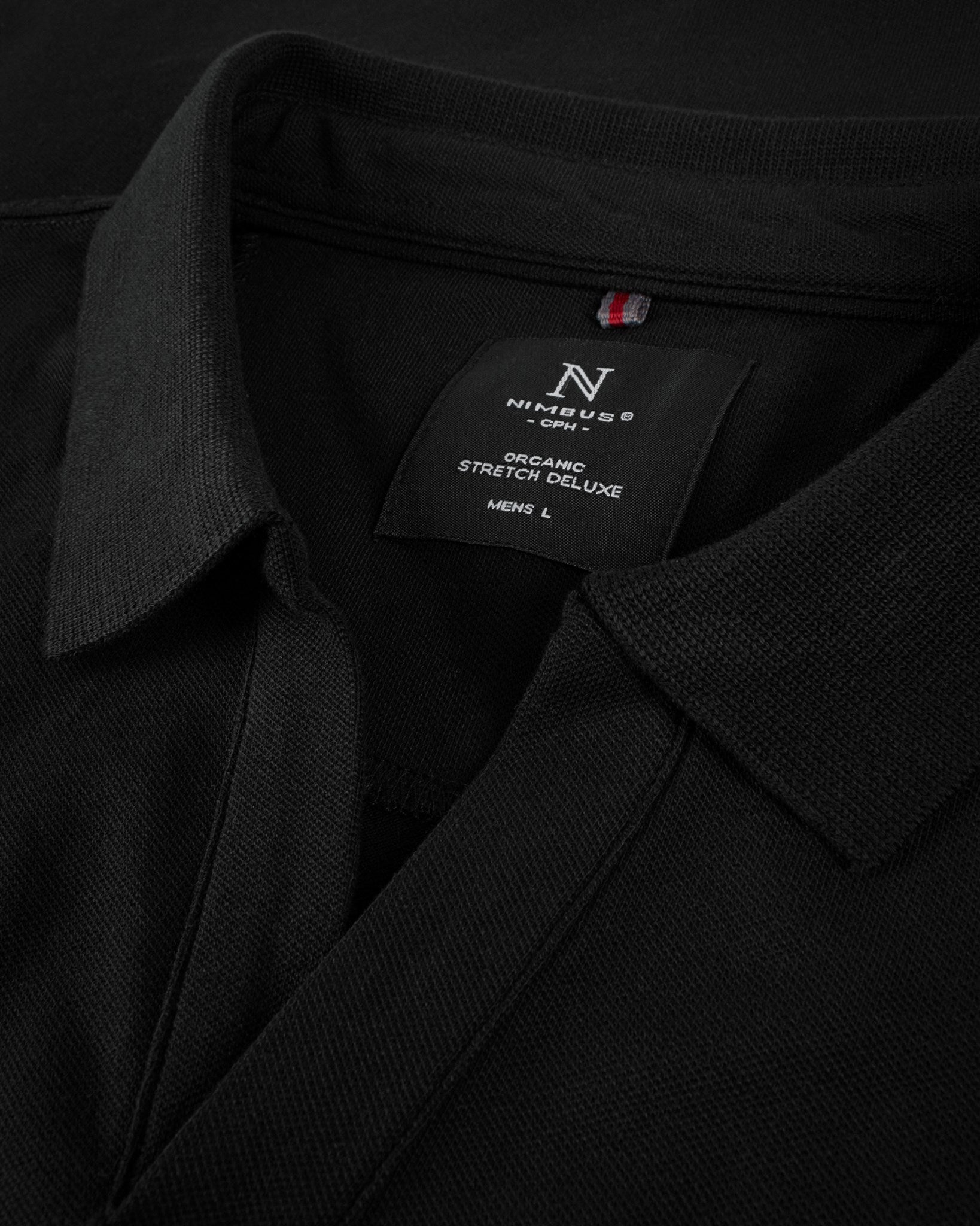 Harvard V Neck Men Black Closeup 2