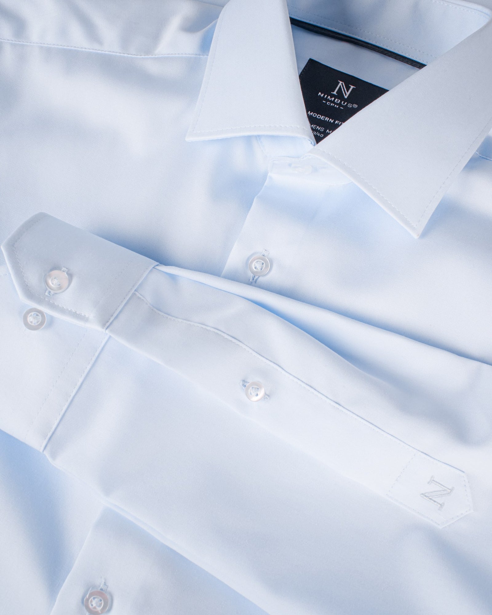 Portland Slim Fit Men Light Blue Back