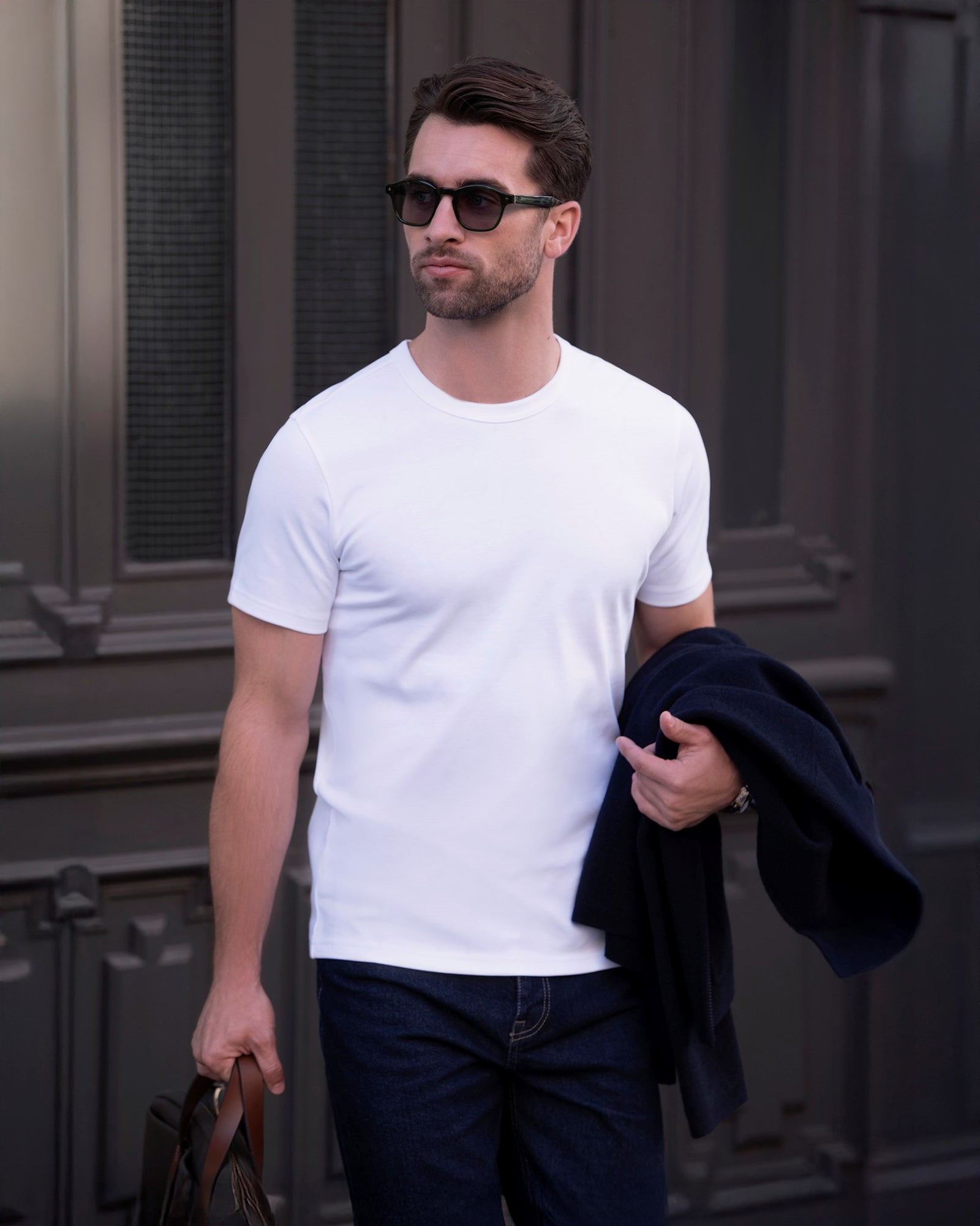 Santa Monica Men Black Back