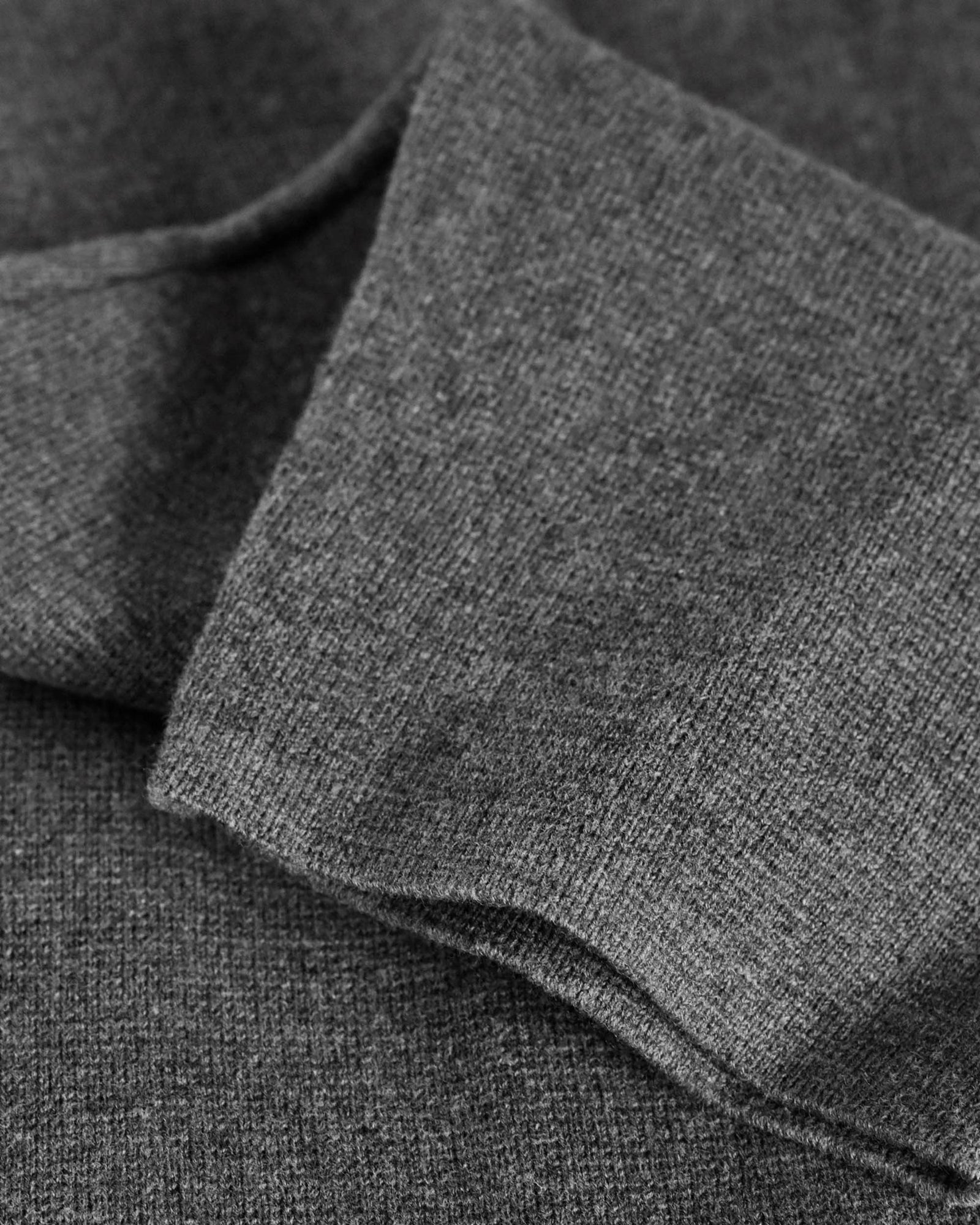 Wilton Men Dark Grey Melange Back
