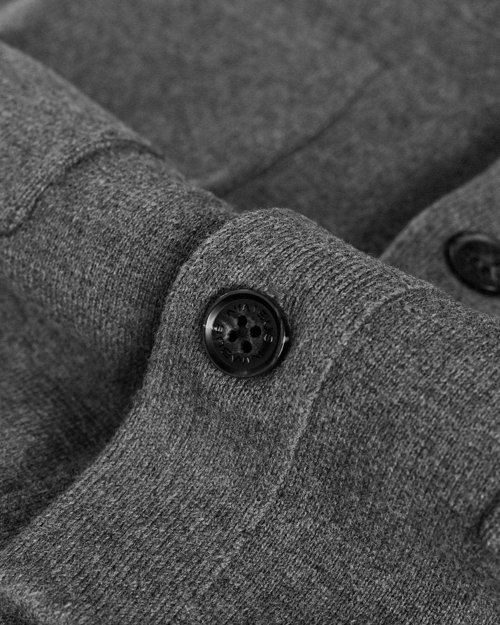 Wilton Men Dark Grey Melange Back