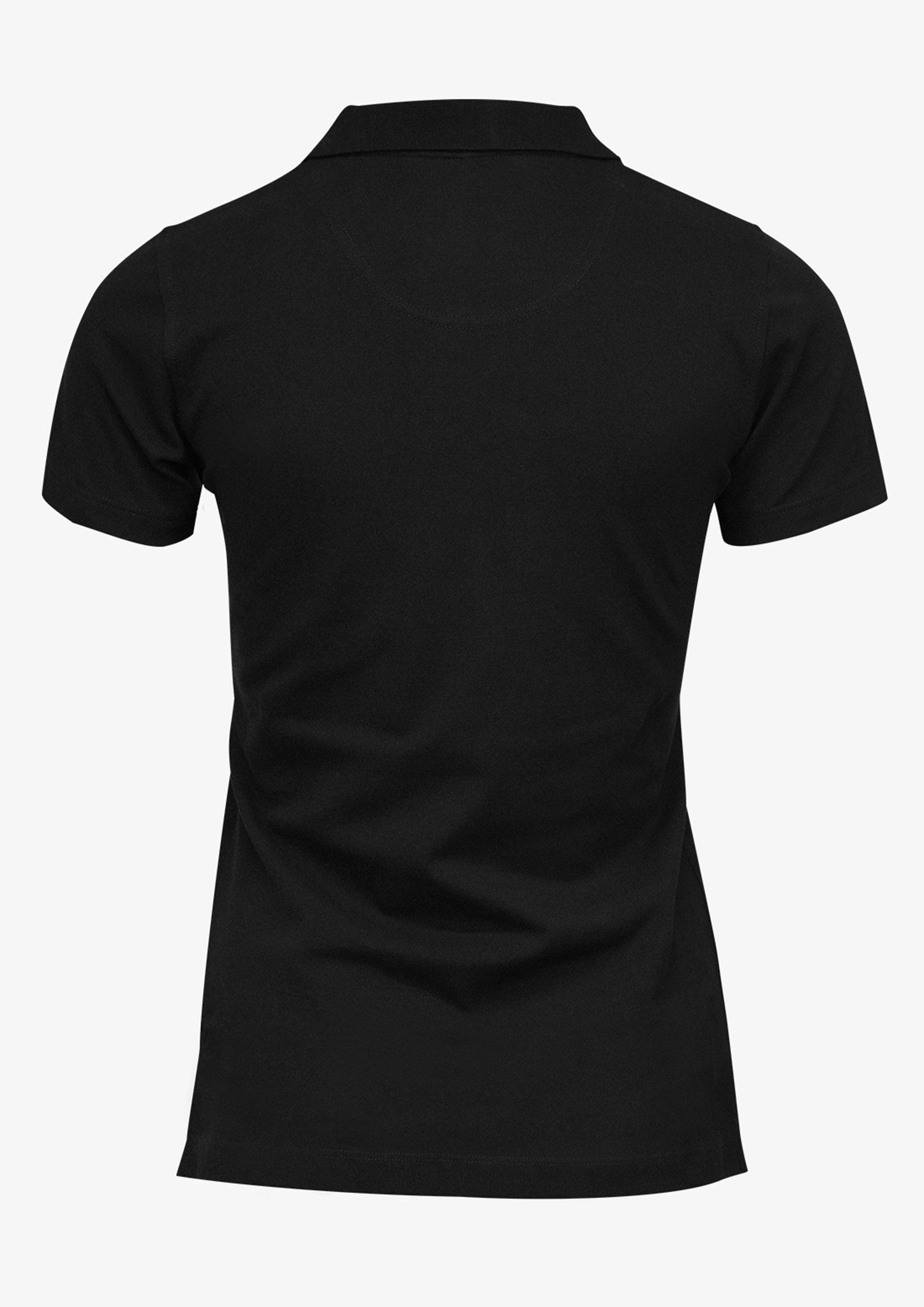 Black female polo shirt 2025
